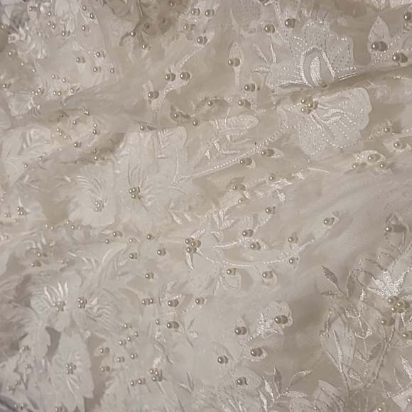 LULU'S PEARL LACE-UP BACKLESS MAXI DRESS - Picture 12 of 12